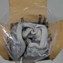 Deepsoon Heating Pad,Electric Heating Pads for Back,Neck,Abdomen,Moist Heating Pad for Shoulder,Knee,Arms,Legs,Dry/Moist Heat & Auto Shut Off,Christmas Gifts for Men and Women,Light Gray,24x12 Inch