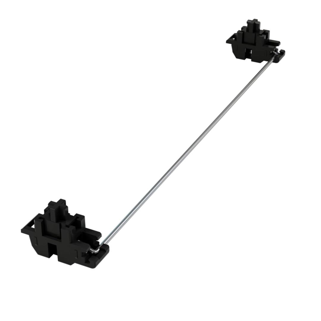 GATERON Low Profile Plate Mounted Stabilizer, Compatible for 60% Mechanical Gaming Keyboard (Black)