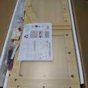 32" Wooden Hamster Cage, Chewproof Gerbil Cages and Habitats, Openable Top Roof Window with Silencing Pad, Guinea Pig Cage for Small Animals, Dwarf and Syrian Hamster, 32 x 16 x 16 Inches