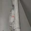 Retractable Baby Gate for Doorways and Stairs, Mesh Safety Gate for Pet, Indoor & Outdoor Use, One-Hand Operation, Easy Installation, 33.6" Tall, Expands to 55" Wide（White,33.6"x55")