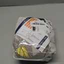 Dining Chair Covers, 4pcs Stretch Kitchen Chair Covers, Removable Washable Chair Slipcovers for Home, Hotel, Banquet (Grey Flower)