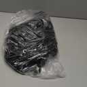 xxxiticat Women's Sexy Black Satin Side Lacing Solid Pants Long Bodycon High Waist Bandage Slim Thick Lace Up Leggings (2XL)