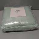 The Connecticut Home Co Throw Blanket for Couch, Soft Fluffy Room Decor, Cozy Warm Throws for Bed, Couches, Gifts for Women, Bedroom Cute Aesthetic Blankets Faux Fur and Sherpa, 65x50, Sage