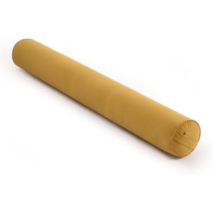 Long Round Bolster Pillow for Adults, Soft Cylinder Roll Pillow for Bed & Couch, Supportive Sleeping Pillow(Honey Yellow, 59"*7.87")