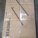 Foldable Treadmill with 10% Incline, 3.5HP Low Noise Walking Pad Treadmill with Handle Bar, Rayspace 4 in 1 Portable Under Desk Treadmills for Home/Office, 350 Lbs Capacity, APP & Remote Control (silver)