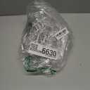 Joomer Christmas Net Lights - 12FT x 5FT 360 LED Plug-in Mesh Lights, Waterproof with 8 Modes, Timer, Connectable for Bushes, Trees, Garden, Outdoor Christmas Decor (Clear Wire, Warm White)