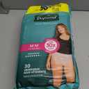 Depend Fresh Protection Adult Diapers, Incontinence & Postpartum Bladder Leak Underwear for Women, Disposable, Maximum, Medium, Blush, 30 Count