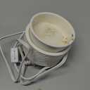 ElusiaKa Wax Melt Warmer 3-in-1 Electric, Ceramic Wax Burner for Scented Wax, Scented Wax Melter & Essential Oil Burner for Home Aromatherapy, White