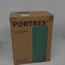 PORTRES 27" Ceramic Table Lamps for Bedroom Living Room Vintage Lamp Set of 2 Bedside Nightstand Lamp Large Farmhouse Rustic Boho Retro Modern Table Lamp Light Home Office Desk Deco Gifts, White