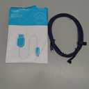 AINOPE 240W High Speed USB C Cable [10ft] USBC to USBC Cable, Right Angle C to C Cable Fast Charging Compatible with iPhone 16 Charger Cord, iPad Pro,MacBook Air 2024 M4,Samsung Galaxy S24, Blue