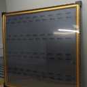 30x30 Classic Gold Picture Frame - Single Frame, 30 x 30 Ornate Vintage Poster Frame for Wall Decor & Gallery Walls