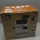 AIRMSEN Espresso Machines with Burr Grinder, 20 Bar, Milk Frother Steam Wand, Stainless Steel Coffee Maker for Home - Cappuccino Latte & Cold Brew Iced Coffee Maker & Americano