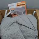 VANSOFY Upgraded Sectional Couch Covers 100% Waterproof L Shaped Sofa Slipcover Reversible Chaise Lounge Cover for Sectional Sofa Furniture Protector Cover for Pets Dog Cat(X-Large, Light Gray)