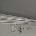 hunhun 10-Pack 3.3ft/1Meter Plus-Size U Shape LED Aluminum Channel System with Milky Cover, End Caps and Mounting Clips, Aluminum Profile for LED Strip Light, Special for Philips Hue Strip