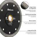 5 inch Diamond Tiles Saw Blades 5" Dry Wet Cutter Angle Grinder Diamond Blades for Porcelain Tiles Ceramic Marble Granite 125mm 5PCS