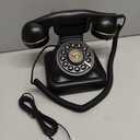 Peohud Retro Landline Telephone, Classic Corded Desk Phone, Vintage Old Fashioned Dial Button Phone with Redial Function for Home Office