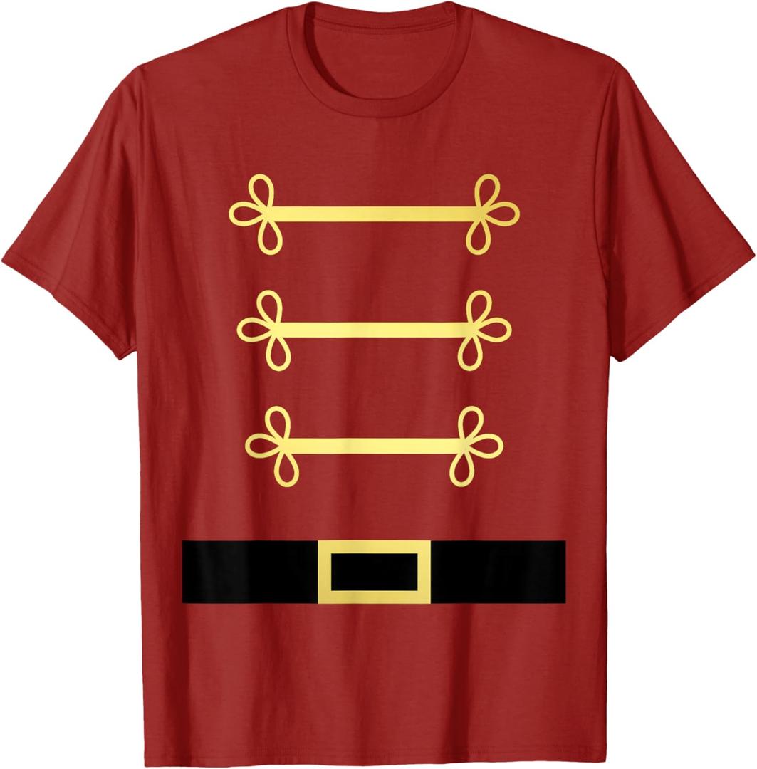 Toy Soldier Nutcracker Costume Uniform T-Shirt