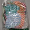 Geyoga 6 Pieces Dog Striped T-Shirt Cotton Breathable Pet Apparel Colorful Puppy Sweatshirt Clothes for Small to Medium Dogs Puppy(M)