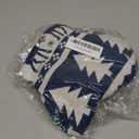 Christmas Dog Sweaters for Small Medium Large Dogs Girl Boy Knit Turtleneck Double Dog Sweater Clothes Winter Thick Warm Pet Puppy Outfit Snowflake Pattern for Holiday Christmas, Blue, XXL