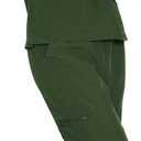 floralhue Scrubs for Women, V-Neck Scrubs Top & Cargo Pants with 12 Pockets, Yoga Waistband, 4 Way Stretch (M)