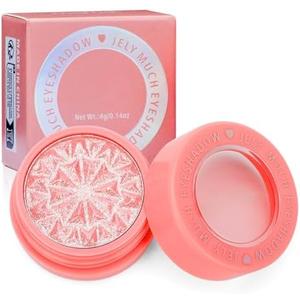 Pink Purple Metallic Eyeshadow – Romantic Glam Effect, Waterproof Whipped Cream Texture, Buildable Color, No Fallout