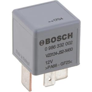 BOSCH 0986332002 Normal Open Mini Relay - 4 Pins, 12 V, 70 A - Single