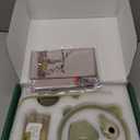 Matcha Kit - 8 Pcs Matcha Set Whisk and Bowl, Matchas Tea Set with Bamboo Whisk(Chasen), Mottled Green Matchas Kit for Macha Lover, Ideal Gift Christmas, Birthday, Anniversary (Mottled Green)