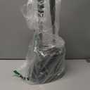 MR.SIGA Toilet Plunger and Bowl Brush Combo for Bathroom Cleaning, Gray, 1 Set (One Size)