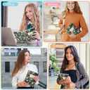 Timart 2026 Planner, January 2026 - December 2026, Weekly and Monthly Planner, Hardcover 2026 Calendar Planner Book with Tabs for Women, Perfect for Office School Home, A4 (8.5" x11")-Green Floral