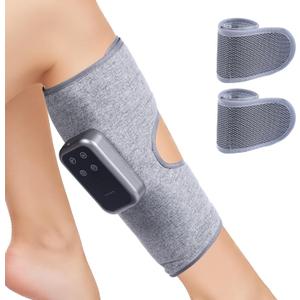 Cordless Leg Massager with Heat and Compression, Rechargeable Leg Compression Massager for Circulation, Muscle Relaxation for Calf, Gifts for Dad Mom Men Women Gym Office Home (1 Piece)