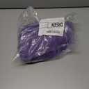 LABEAUT Max Beauty Adult Women's Fairy Godmother Purple Wig for Cosplay Synthetic Wig Halloween Costume Party Hair + Cap