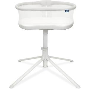 HALO BassiNest Swivel Sleeper 3.0  Over-Bed Baby Bassinet with 360 Rotation, Adjustable Height, Breathable Mesh, Safe Close Sleeping, Lowering Wall for Easy Access, Feeding & C-Section Recovery (3.0 BassiNest)