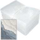 50-Pack 12"x16" Clear Bubble Out Bags for Packing & Shipping, Double-Wall Bubble Cushioning Pouch for Moving & Fragile Small Items Storage