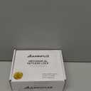 Mechanical Keyless Keypad Entry Door Knob Lock with Bolt,Single-Sided Passcode Combination Door Handle Lever Set,Interior Exterior Manually Locking,for Front Gate,No Electronic(Matte Black)