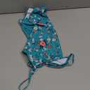 Girls Swimsuit One Piece Bathing Suit with Adjustable Straps Cute Little Kids Swimming Suits Beach Swimwear 4T-12 (10, Green Floral)