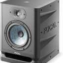 Focal Alpha 65 Evo  6.5" Active 2-Way Studio Monitor, 85W RMS Bi-Amp, Slatefiber Woofer, 40Hz22kHz, Neutral Nearfield Reference Speaker  Sold Individually