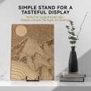 IPAME 12 Inch Large Plate Stands for Display - Metal Picture Frame Easel Stands for Plates, Books, Platters, Plaques, Decor (2 Pack)
