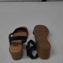 Women's Black Sandals SM New York Annie 6