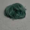 Short Green Fluffy Cosplay Wig for Men with Full Bangs - Anime Cosplay Wigs for Mens Halloween Costume Party (Green)