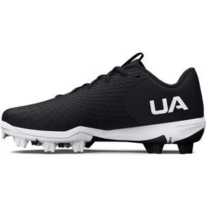 Under Armour Glyde 2.0 RM Softball Cleats (5.5, (001) Black/Black/White)