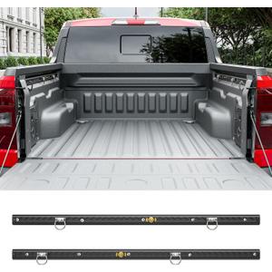 SZYANG Trail Rail System Compatible with 2022-2025 Ford Maverick Truck Bed Rail System Tie Down Rails Replacement for 2022-2025 Ford Maverick Accessories