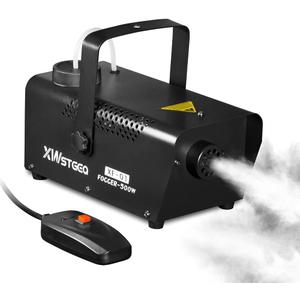 Fog Machine Smoke Machine for Halloween Parties Wedding Photography,500 Watt Portable Safe Fogger Machines with 2 Temperature Controllers (XF-01/500)