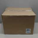 IRIS USA Airtight Dog Food Storage Container, WeatherPro, Up to 25 lbs, Removable Wheels, for Dog Cat Bird and Other Pet Food Storage Bin, Keep Fresh, Translucent Body, Made in USA, Clear/Black