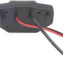 AHD/CVBS Car Rear View Camera's Fisheye Lens License Plate Lamp-Camera with RCA Cable & Vehicle Camera for Honda CRV High-Definition/Odyssey New FIT Hatchback & Backup Camera (CVBS)