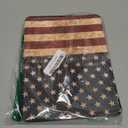 Supveco Case for iPad 9th/8th/7th Generation 10.2 inch (2021/2020/2019 Model) with Pencil Holder, Premium Folio Stand Case with Auto Wake/Sleep,Soft TPU Back Shell Cover for iPad 10.2 Inch-Flag