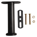 Adjustable Bed Frame Support Leg with Height Extension, Cold Rolled Steel Furniture Foot for Platform, Slat Row Frame or Box Spring Beds, Black(Adjustable 18-30cm), 4pcs