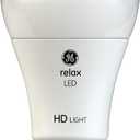 GE Relax LED Light Bulbs, 40 Watt, Soft White, A19 (4 Pack)