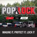 Pop & Lock PL1050 Black Manual Tailgate Lock for Chevy/GMC