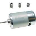 12V DC Motor Speed Controller Powered Wheels Motor Upgrade Kit High Torque Electric Motor Parts for a 12v Trax Replacement Wheels Parts 550 Motor Gear for Ride On Toys Car (1PCS 550 12V 23000RPM)