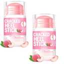 Foot therapy Balm, 2025 Upgraded Foot Balm, Hydrating and Anti-Cracking Foot Cream, Foot Cream for Dry Cracked Heels and Feet Women Men (Peach)